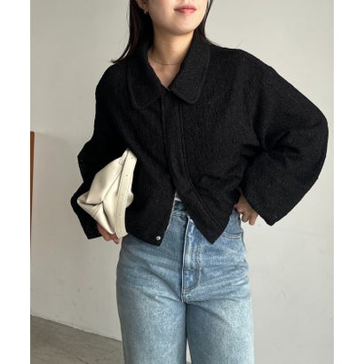 【CAPRICIEUX LE'MAGE】レースブルゾン （offwhite）｜詳細画像