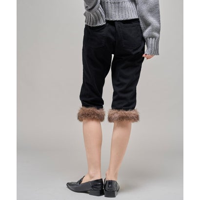 【WHO'S WHO gallery】2wayラギッドファーカプリ （black）｜詳細画像