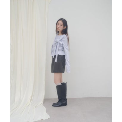 パル PAL 【Discoat】【umm.】リボンシャーリングトップス （offwhite）｜詳細画像