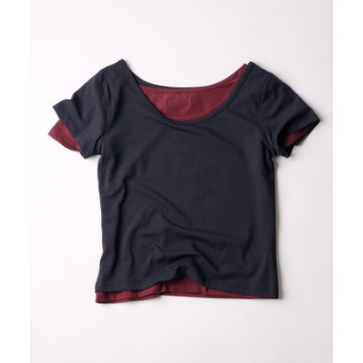 【WHO'S WHO gallery】【SLOPPY】 PACK TEE （burgundy）｜詳細画像