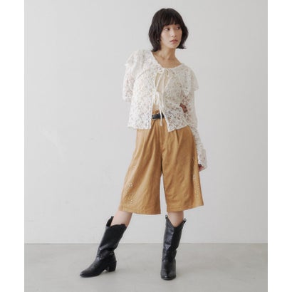 【Kastane】アソートバミューダパンツ （camel）｜詳細画像