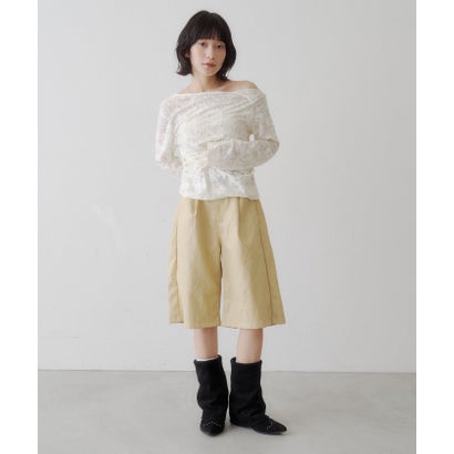 【Kastane】アソートバミューダパンツ （camel）｜詳細画像