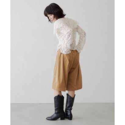 【Kastane】アソートバミューダパンツ （yellow）｜詳細画像