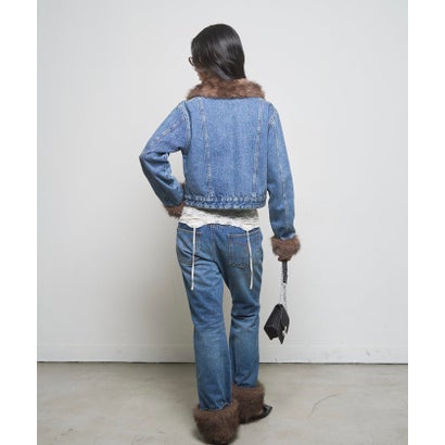 【WHO'S WHO gallery】ビジュファーデニムジャケット （blue）｜詳細画像