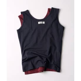 【WHO'S WHO gallery】【SLOPPY】 PACKタンク （navy）