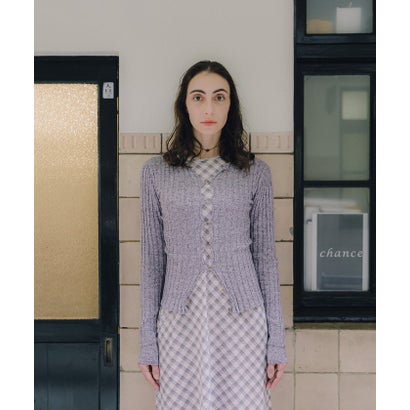 【Kastane】【CINAMOD】 CHECK PRINT ONE-PIECE （pink）｜詳細画像