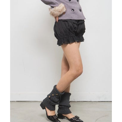 【WHO'S WHO gallery】フリルバブルパンツ （black）｜詳細画像