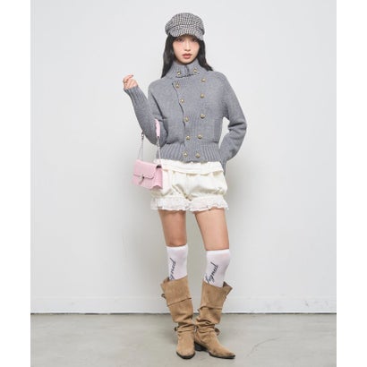 【WHO'S WHO gallery】フリルバブルパンツ （black）｜詳細画像