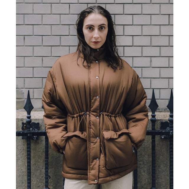 【Kastane】【CINAMOD】 COTTON COAT （brown）