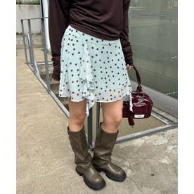 【Ciaopanic】ドットシアーイレヘムニミスカート （mintgreen）