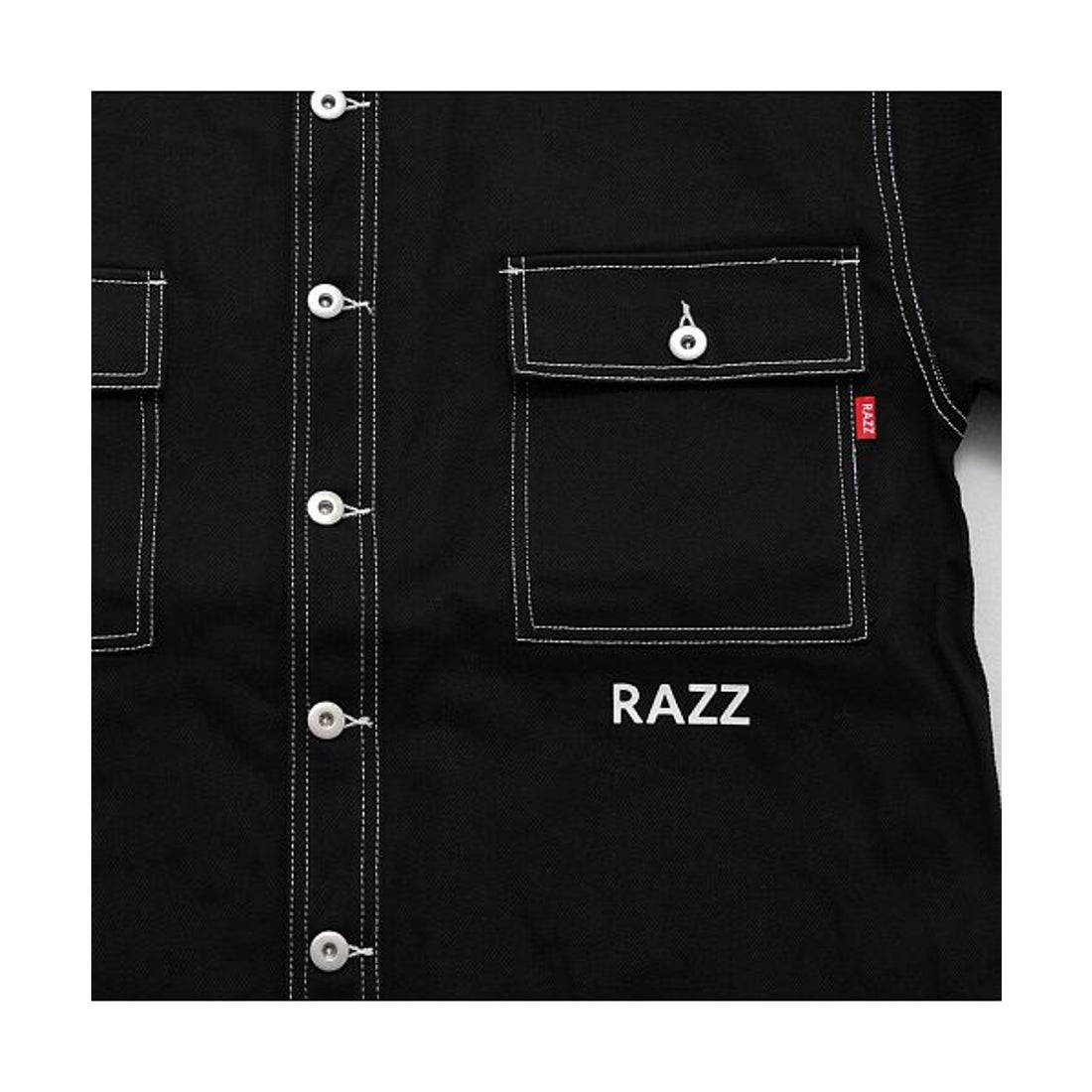 ラズ RAZZ RAZZIS【ラズ】Coveralls / 2colors【B】 （BLK(ブラック 