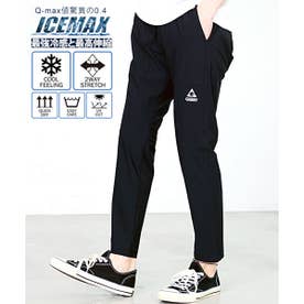 GERRY 多機能ストレッチアンクルパンツ メンズ 接触冷感 ストレッチ GERRY ジェリー スキニーパンツ スキニー 細身 スリム UV 速乾 アウトドア  （01(BLK/ブラック)）