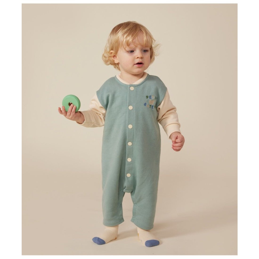 プチバトー PETIT BATEAU スウェットコンビネゾン【返品不可商品