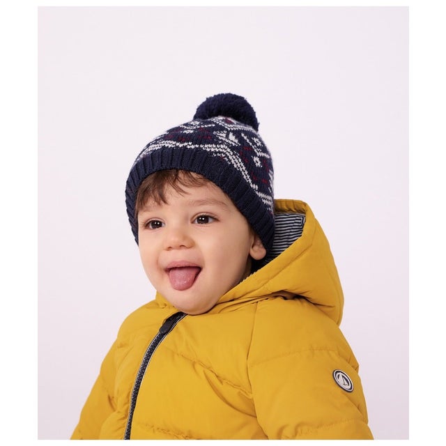 ジャカードニットキャップ （マルチカラー）