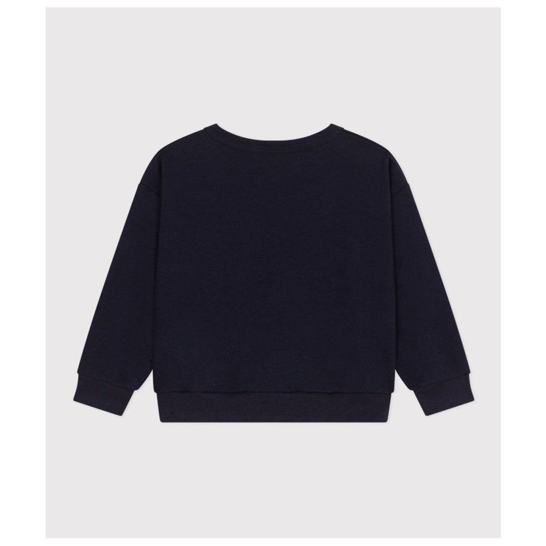 プチバトー PETIT BATEAU スウェットプリントプルオーバー （ネイビー 