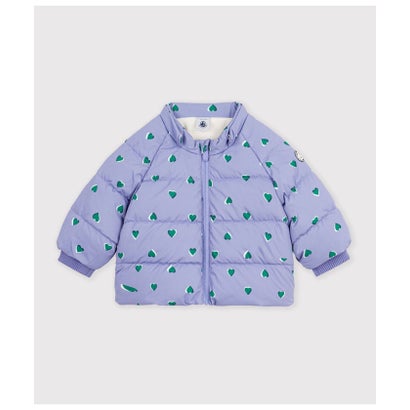 プチバトー PETIT BATEAU 中綿入りプリントジャケット （オフホワイト/マルチカラー）｜詳細画像