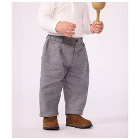 タック入りパンツ （グレー）