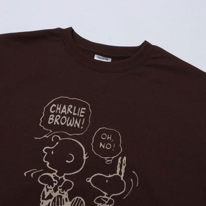 スウェットトレーナー ドライ裏毛スウェットクルーネック （BROWN）｜詳細画像