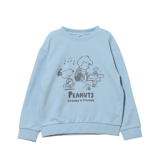 スウェットトレーナー ドライ裏毛スウェットクルーネック （BLUE）