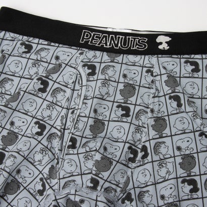 ピーナッツ PEANUTS ピーナッツボクサー/26AW/ブロックピーナッツフレ （グレー）｜詳細画像