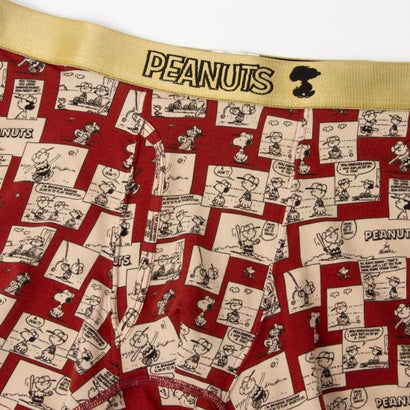 ピーナッツ PEANUTS ピーナッツボクサー/26AW/ベースボールコミックス （レッド）｜詳細画像