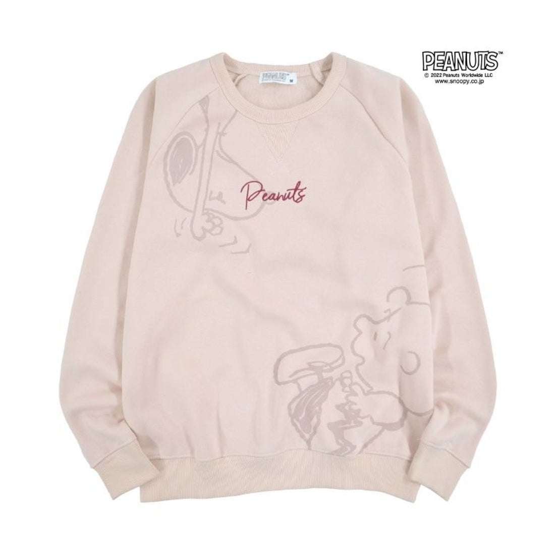 ピーナッツ PEANUTS スヌーピー チャーリーブラウン ラグラン 