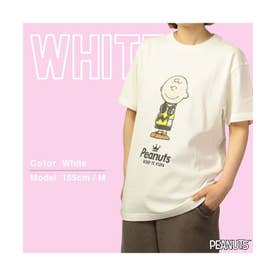 ピーナッツ PEANUTS チャーリー ブラウン 半袖 Tシャツ ピグメント