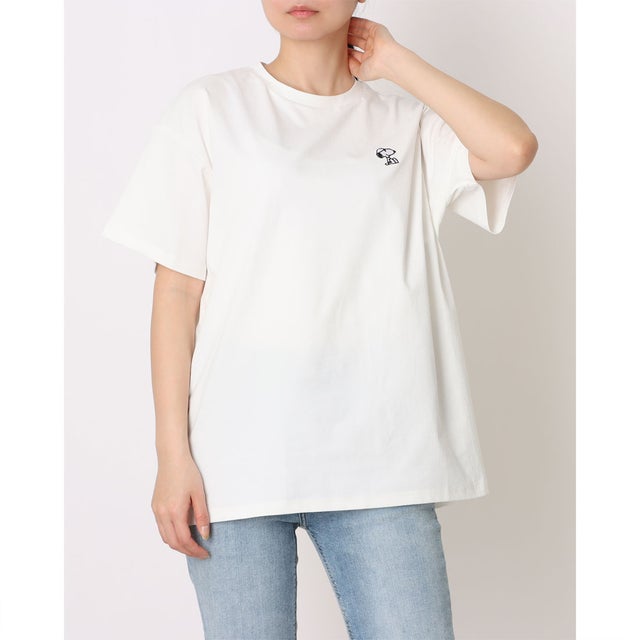 レディース 半袖Tシャツ UVカットドライグラフィックTシャツ パラソル TRPN-9C22066TS （ホワイト）