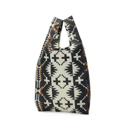 ペンドルトン PENDLETON エコバッグ レディース メンズ ブランド 軽量 軽い トートバッグ 折りたたみ ポーチ付き ショッパー コンパクト SHOPPER with POUCH PDT-000-263031 （ブラック）｜詳細画像