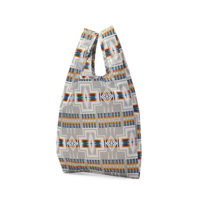 エコバッグ レディース メンズ ブランド 軽量 軽い トートバッグ 折りたたみ ポーチ付き ショッパー コンパクト SHOPPER with POUCH PDT-000-263031 （グレー）