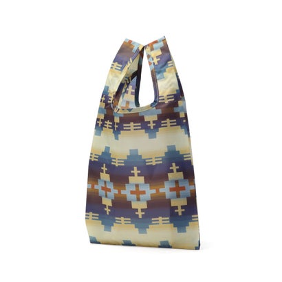 ペンドルトン PENDLETON エコバッグ レディース メンズ ブランド 軽量 軽い トートバッグ 折りたたみ ポーチ付き ショッパー コンパクト SHOPPER with POUCH PDT-000-263031 （ブラウン）｜詳細画像