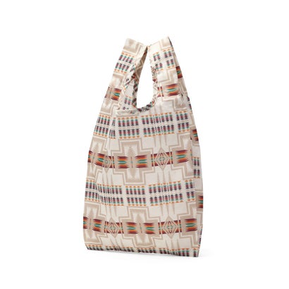 ペンドルトン PENDLETON エコバッグ レディース メンズ ブランド 軽量 軽い トートバッグ 折りたたみ ポーチ付き ショッパー コンパクト SHOPPER with POUCH PDT-000-263031 （ベージュ）｜詳細画像