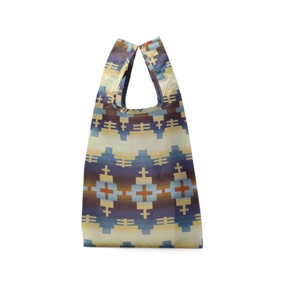 ペンドルトン PENDLETON エコバッグ レディース メンズ ブランド 軽量 軽い トートバッグ 折りたたみ ポーチ付き ショッパー コンパクト SHOPPER with POUCH PDT-000-263031 （ブルー）｜詳細画像