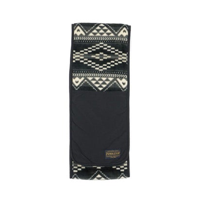 ペンドルトン PENDLETON マフラー メンズ レディース ブランド 秋冬 秋 冬 防寒 暖かい おしゃれ 幾何学模様 フリース フリース素材 軽量 ポケット FLEECE MUFFLER PDT-000-263009 （ブラウン）｜詳細画像