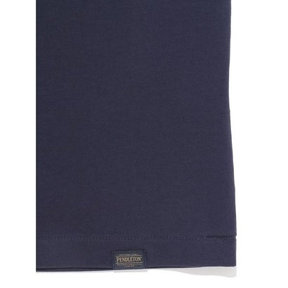 S/S EMB Tee (Unisex) （10068 Navy）｜詳細画像