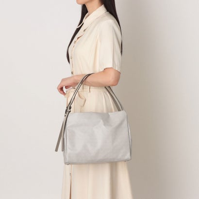 ペレボルサ PELLE BORSA ソフトボストンバッグ （スモーキーピンク）｜詳細画像