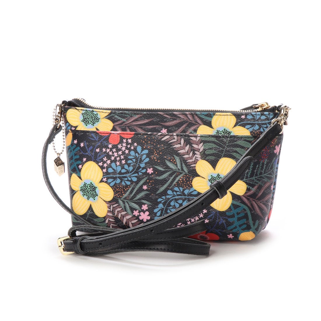 ペレボルサ PELLE BORSA ショルダーバッグ （フラワー） -靴 