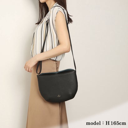 ペレボルサ PELLE BORSA 「レネット」ショルダーバッグ （ミントグリーン）日本製｜詳細画像