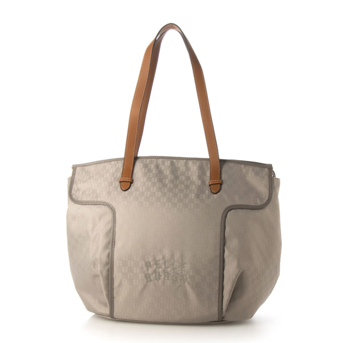 ペレボルサ PELLE BORSA ボストンバッグ （グレージュ） -靴 