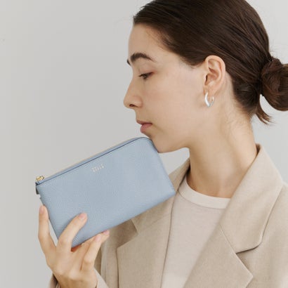 ペレボルサ PELLE BORSA 「フィーネグッズ」短い長財布 （BG）｜詳細画像