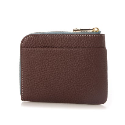 ペレボルサ PELLE BORSA ミニL字財布 （ブルーグレー）｜詳細画像