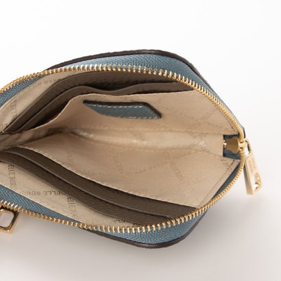 ペレボルサ PELLE BORSA ミニL字財布 （ブルーグレー）｜詳細画像