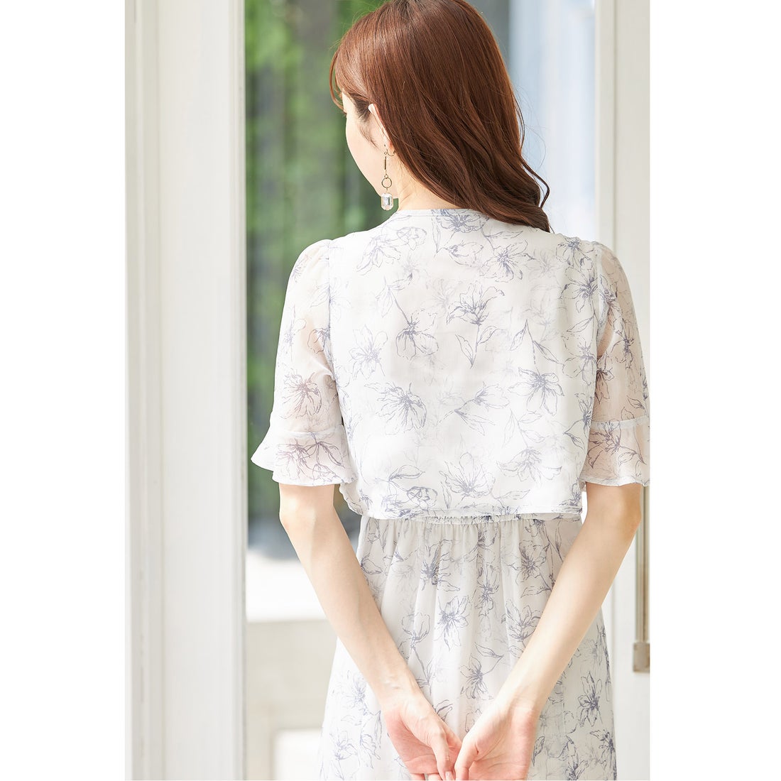 トッコクローゼット tocco closet レディフラワーボレロ×キャミ 