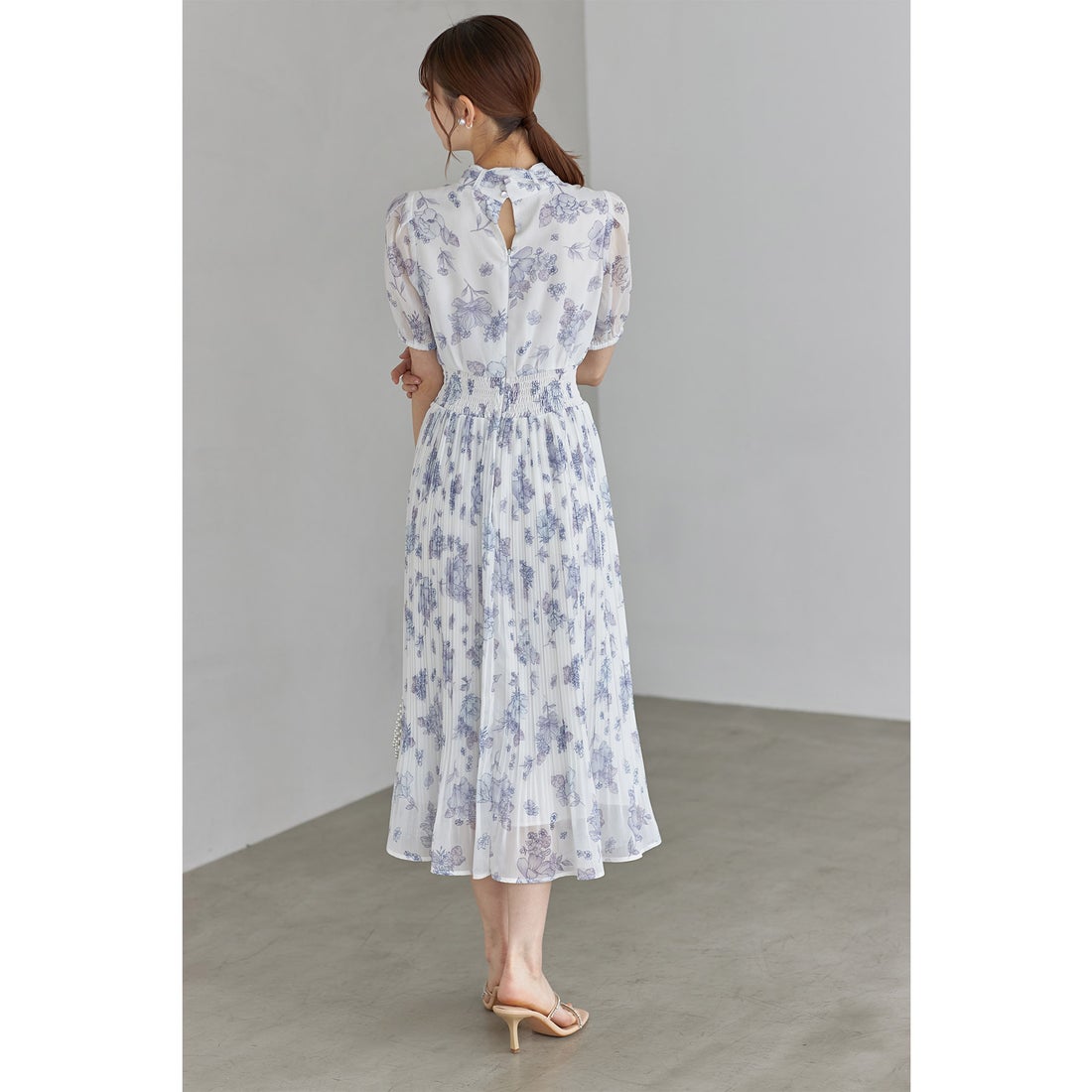 トッコクローゼット tocco closet 2WAYボウタイリボン付きストロベリー 