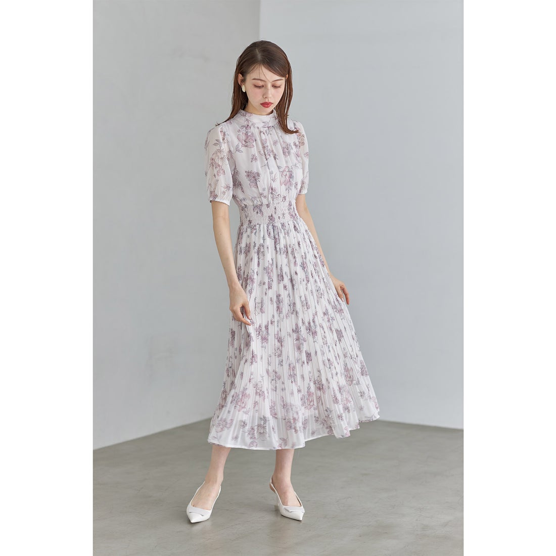 トッコクローゼット tocco closet 2WAYボウタイリボン付きストロベリー