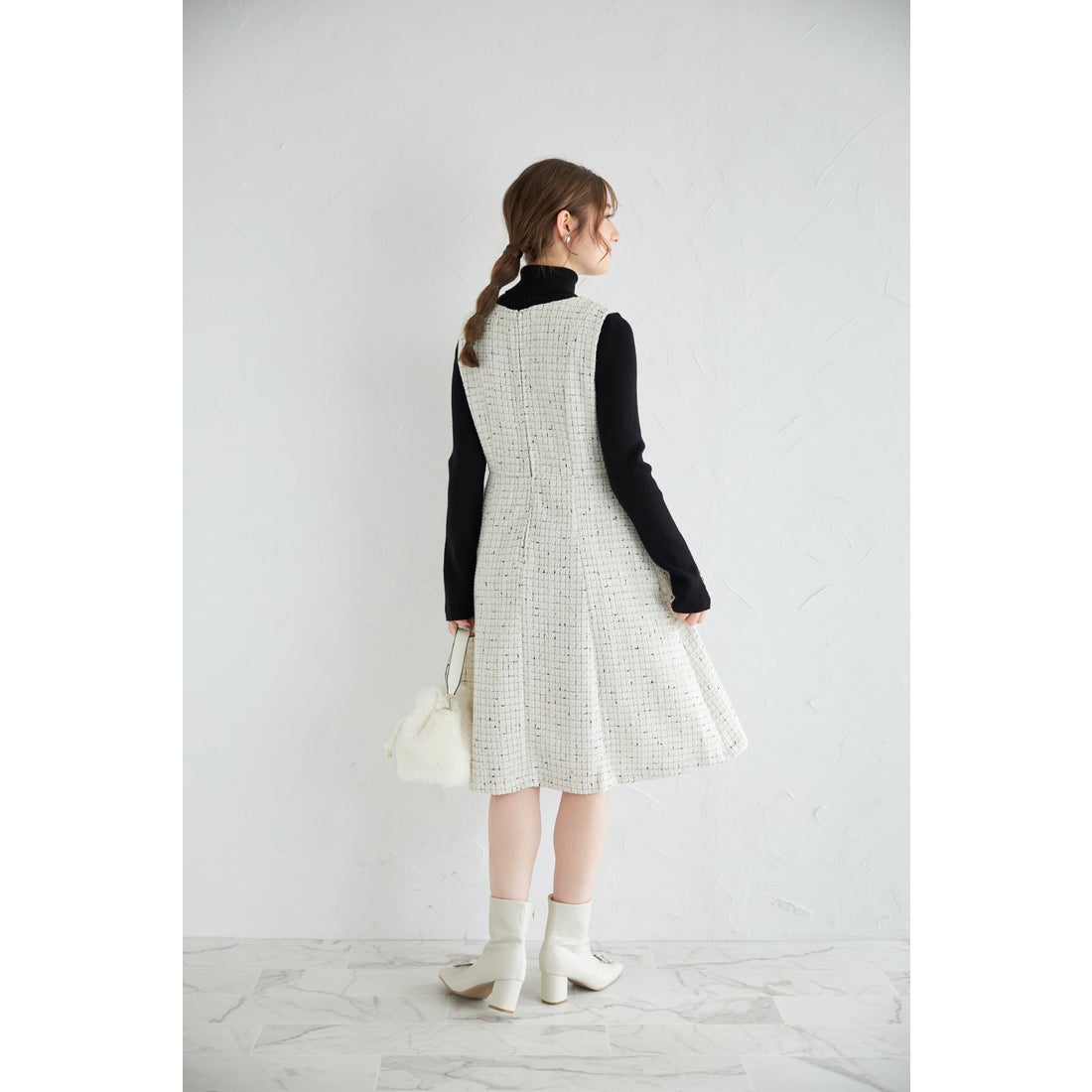 トッコクローゼット tocco closet ポケットパールビジュー付き 