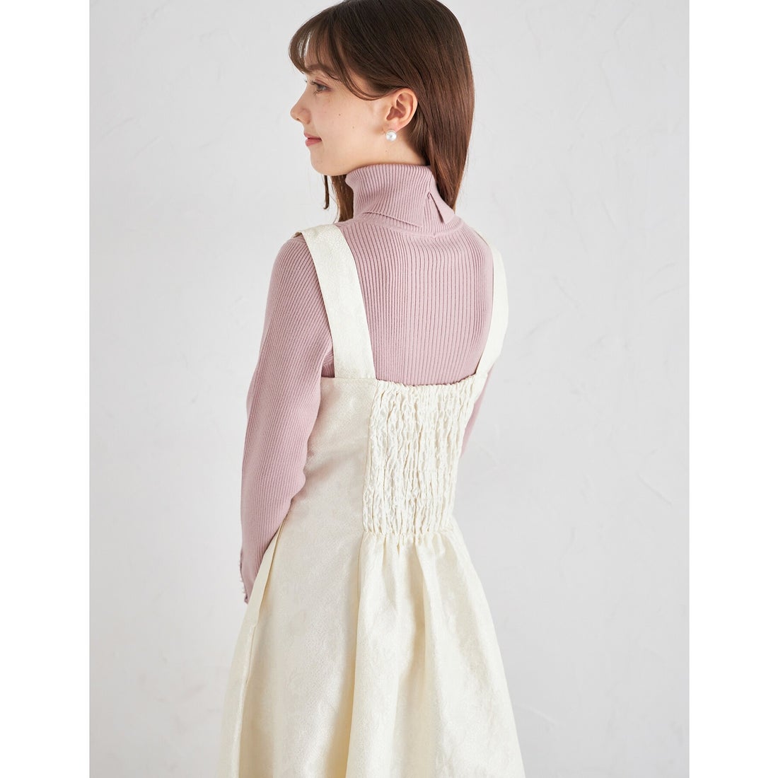トッコクローゼット tocco closet ポケット付きフラワー×パピヨン 