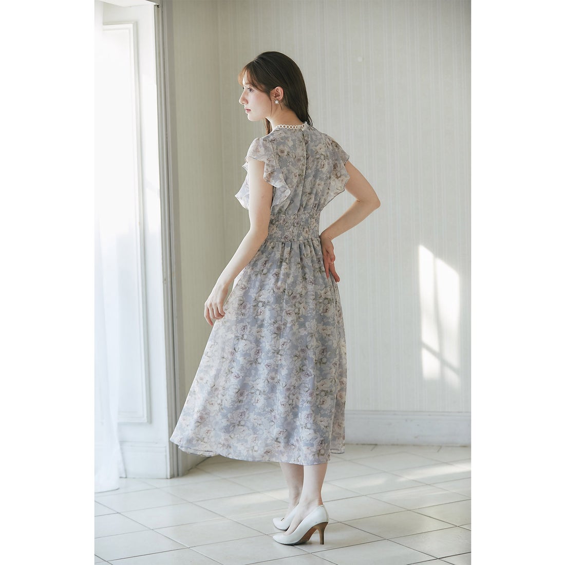 トッコクローゼット tocco closet リングレース付きウエスト