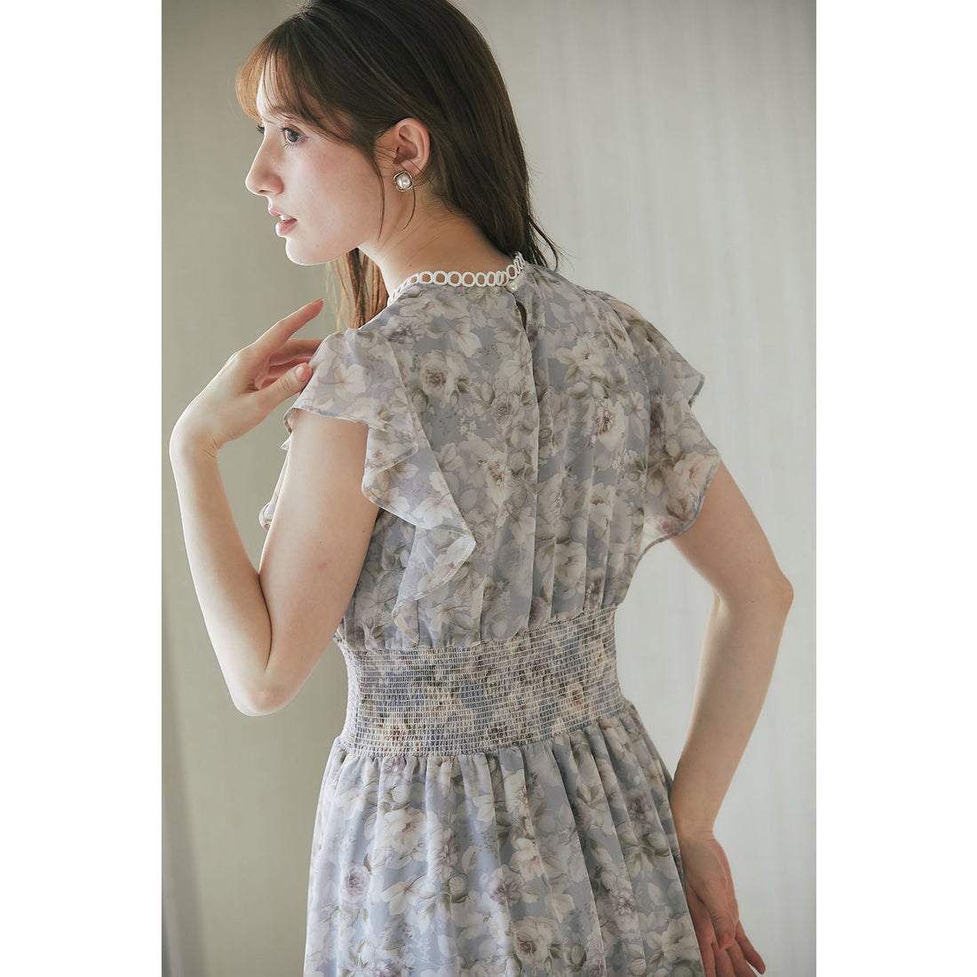 トッコクローゼット tocco closet リングレース付きウエスト
