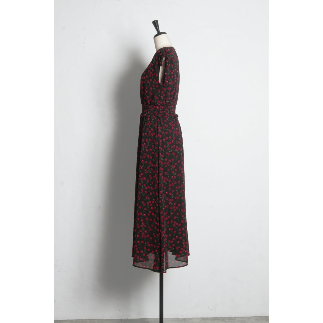 トッコクローゼット tocco closet 肩ドロストリボン付きウエスト
